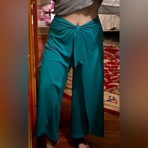 Flowy Turquoise Pants